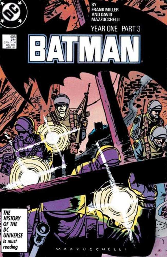 Batman (1940) #406 Facsimile Edition Cover A David Mazzucchelli