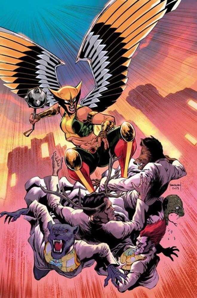 Hawkgirl (2023) #6 (Of 6) Cover A Amancay Nahuelpan