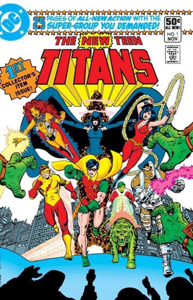 New Teen Titans (1980) #1 Facsimile Edition Cover A George Perez & Dick Giordano