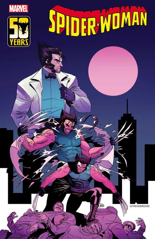 Spider-Woman (2024) #3 Corin Howell Wolverine Wolverine Wolverine Variant [Gang War]