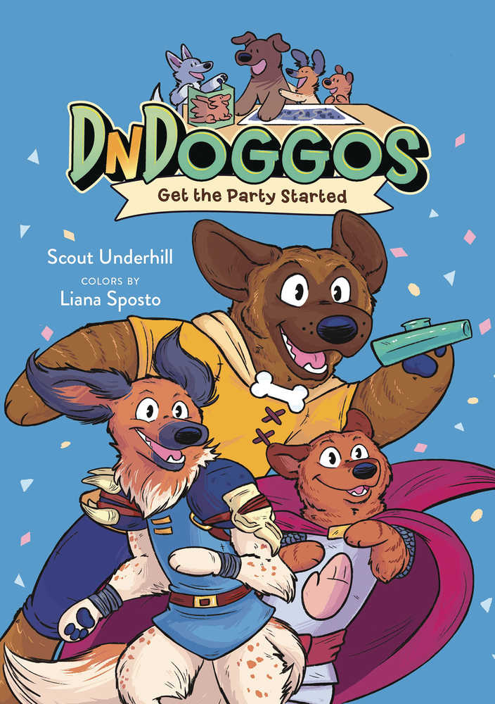 Dndoggos Hardcover Graphic Novel Volume 01 Get The Party Started