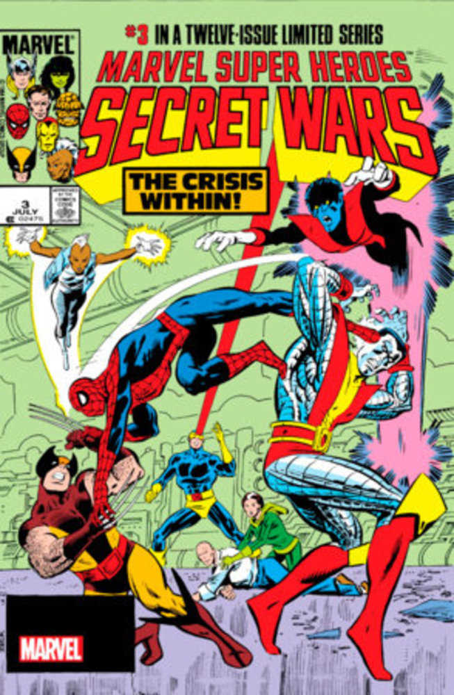 MSH Secret Wars #3 Facsimile Edition (Subscription)
