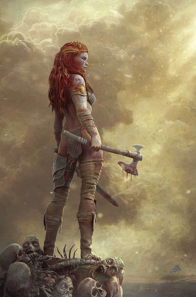 Red Sonja 2023 #8 Cover K (1:15) Barends Virgin Variant Edition