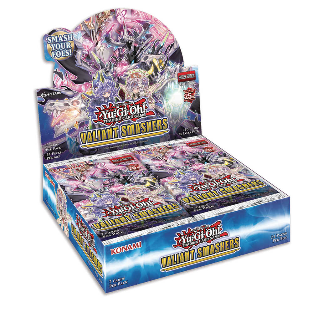 Yu Gi Oh Collectible Card Game Valiant Smashers Booster pack