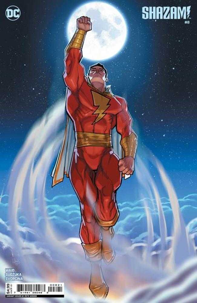 Shazam (2023) #8 Cover B Pete Woods Card Stock Variant