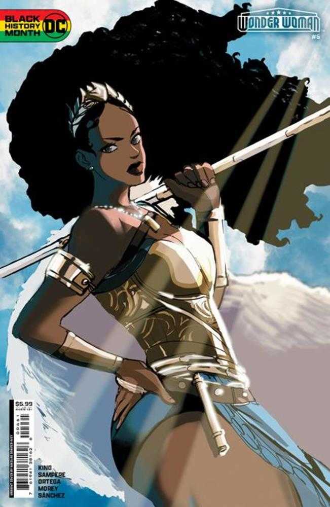 Wonder Woman (2023) #6 Cover D Nikolas Draper-Ivey Black History Month Card Stock Variant