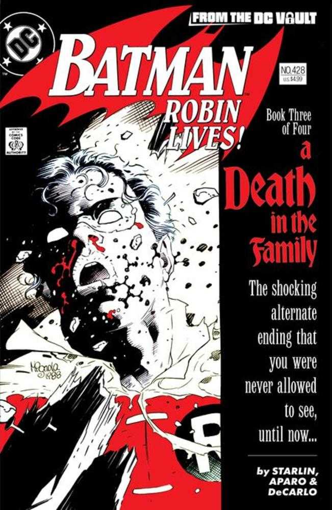 Batman (1940) #428 Robin Lives (One Shot) 2nd Print Cover A Mike Mignola
