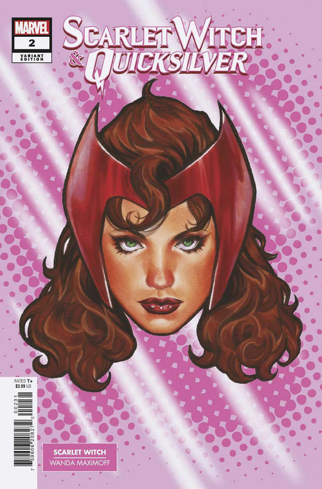 Scarlet Witch & Quicksilver #2 Mark Brooks Headshot Variant