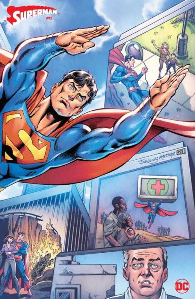 Superman (2023) #12 Cover D Dan Jurgens & Norm Rapmund Wraparound Card Stock Variant