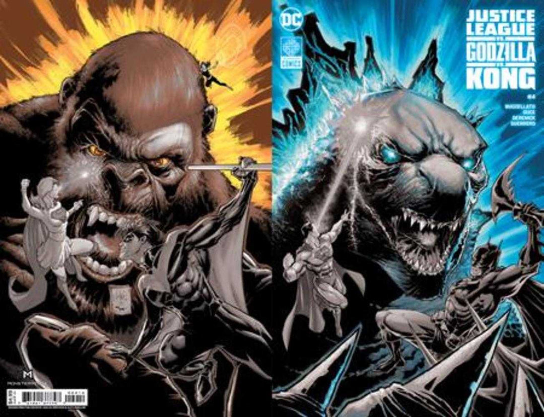 Justice League vs Godzilla vs Kong #4 Variant (2nd Print)