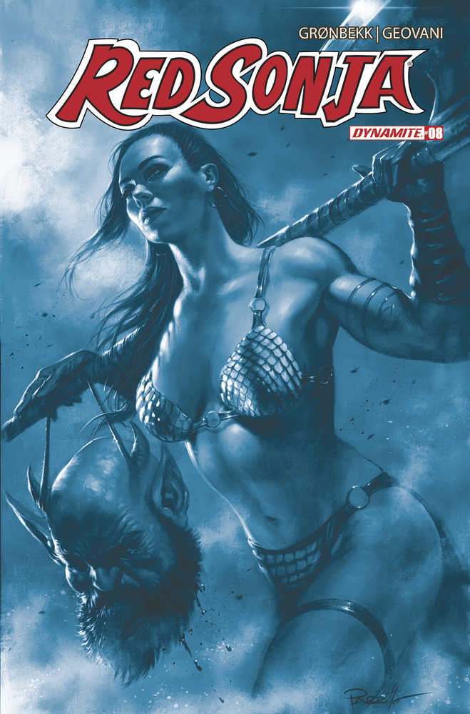 Red Sonja 2023 #8 Cover P (1:10) FOC Parrillo Tint Variant Edition