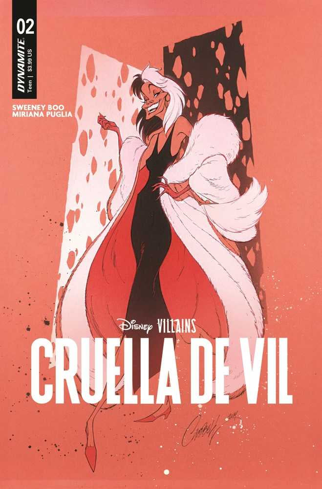 Disney Villains Cruella De Vil #2 Cover I FOC Campbell Original