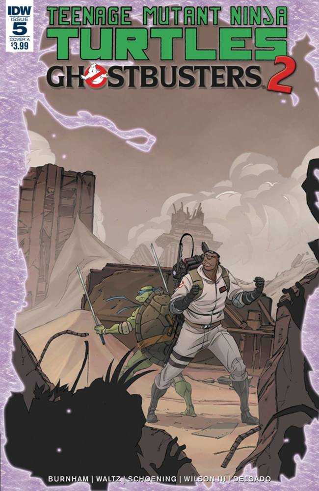 Teenage Mutant Ninja Turtles Ghostbusters II #5 Cover A Shoening <BINS>