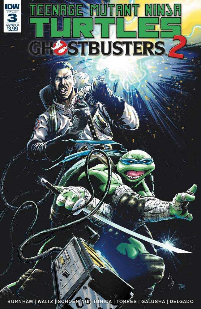 Teenage Mutant Ninja Turtles Ghostbusters II #3 Cover B Galusha <BINS>