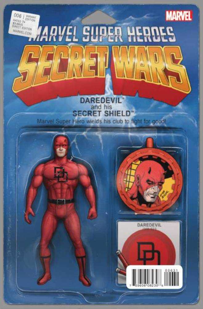 Secret Wars (2015) #6 (Of 8) Christopher Action Figure Variant <BINS> <OFC>