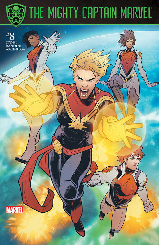 Mighty Captain Marvel #8 SE <BINS>