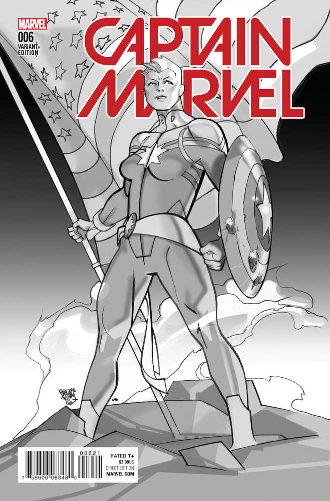 Captain Marvel (2016) #6 Cw Reenactment Variant <BINS>