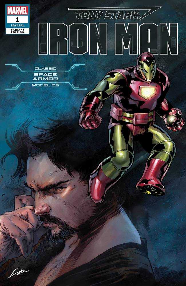 Tony Stark Iron Man #1 Classic Space Armor Variant <BIB12>