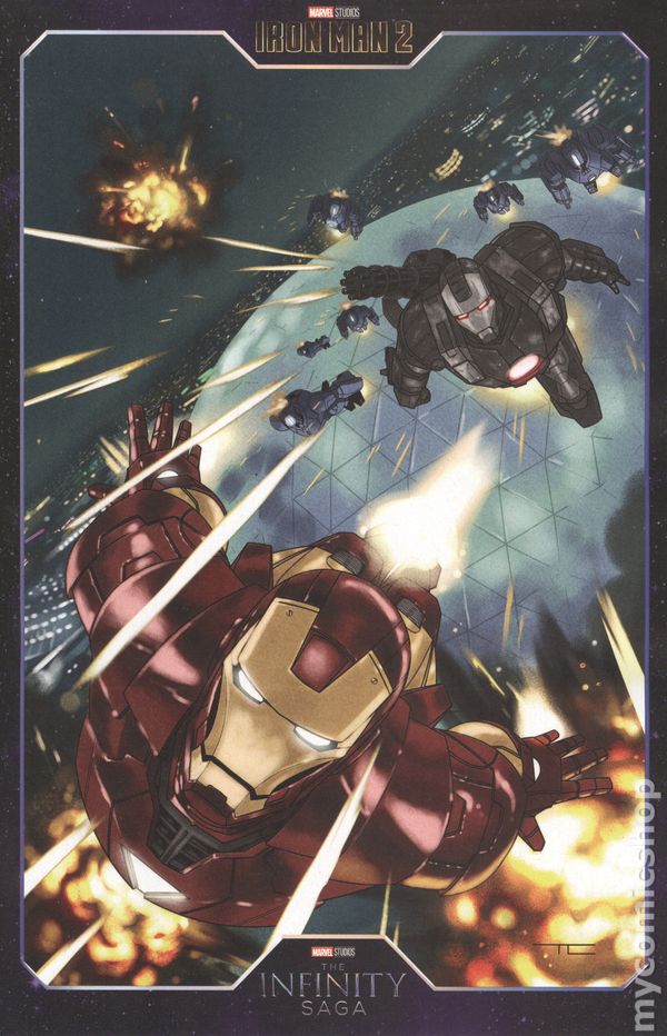 Captain America Iron Man #1 (Of 5) Clarke Infinity Saga Variant <YS16>