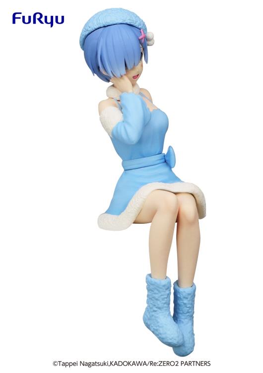 Re:Zero Starting Life in Another World Rem (Snow Princess) Noodle Stopper Figure