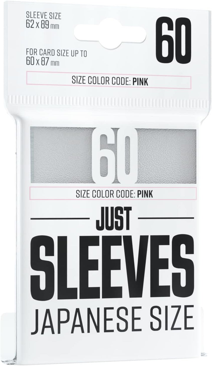 Just Sleeves: Pack of 50 Japanese Size Card Sleeves for Board Game and Card Games | 62 mm by 89 mm