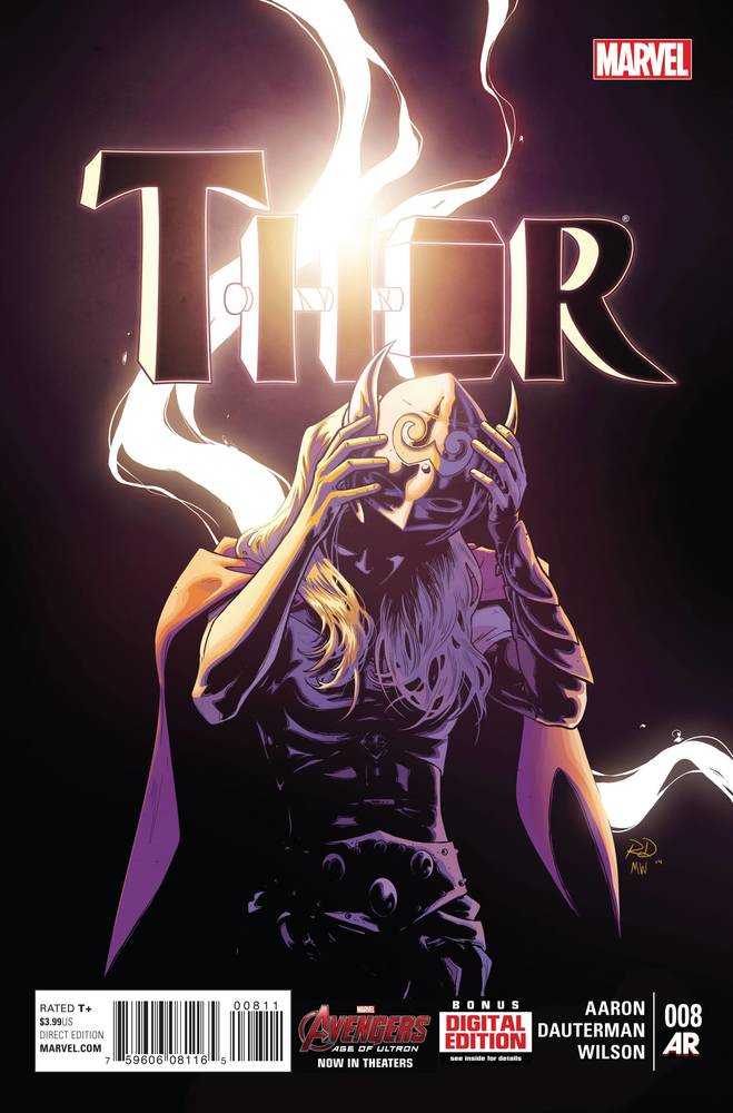 Thor (2014) #8 - Jane Foster Revealed to be the New Thor OXV-01