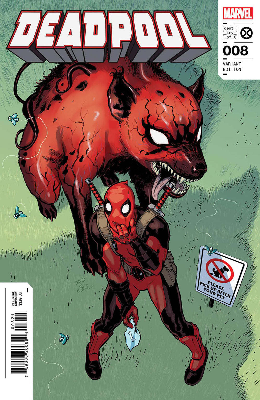 Deadpool (2023) #8 David Lopez Variant <BINS> <OFC>