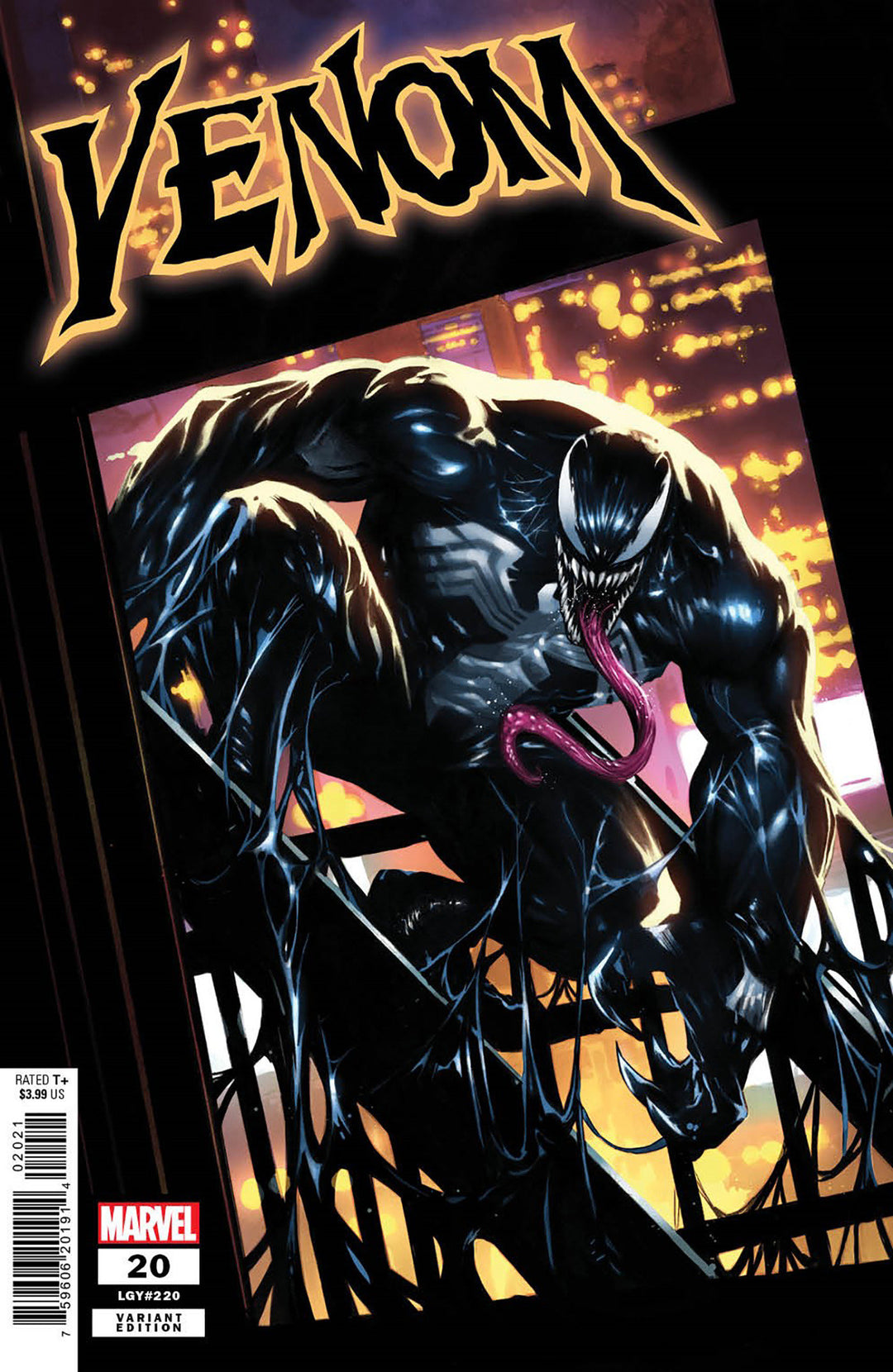 Marvel Venom Comic Cover Poster