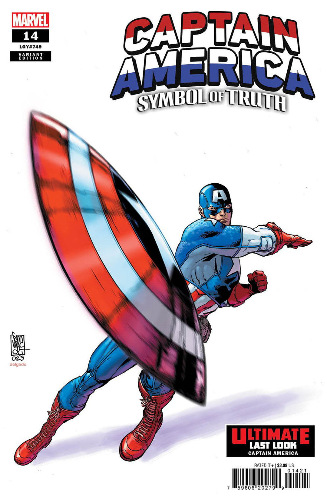 Captain America Symbol Of Truth #14 Giuseppe Camuncoli Ultimate Last Look Variant