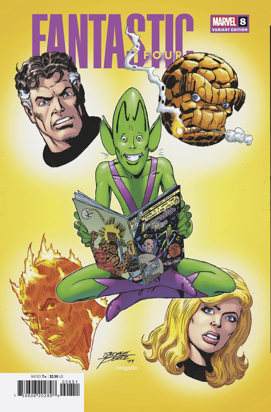 Fantastic Four (2023) #8 George Perez Variant