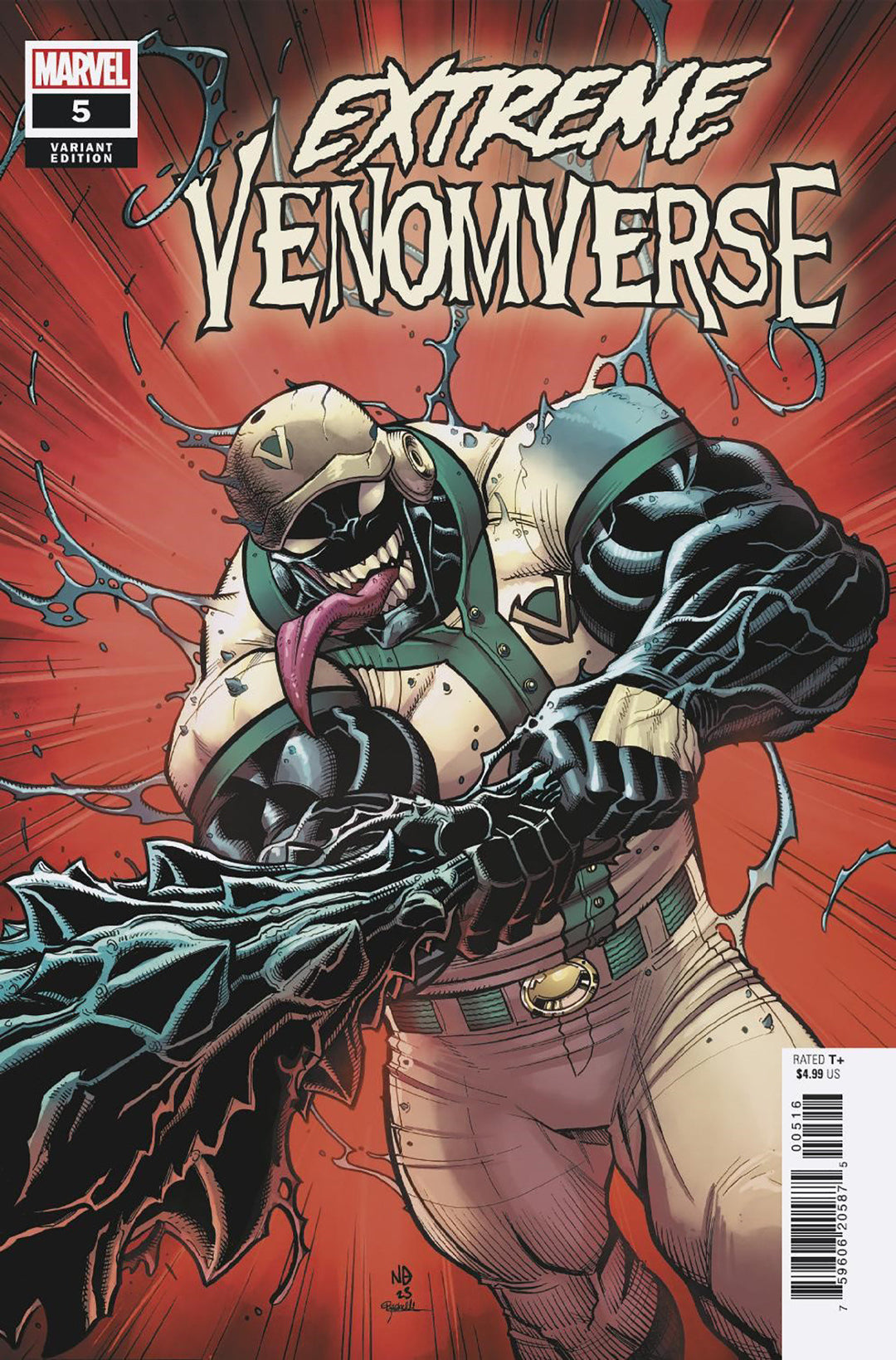 Extreme Venomverse #5 Nick Bradshaw (1:25) Variant