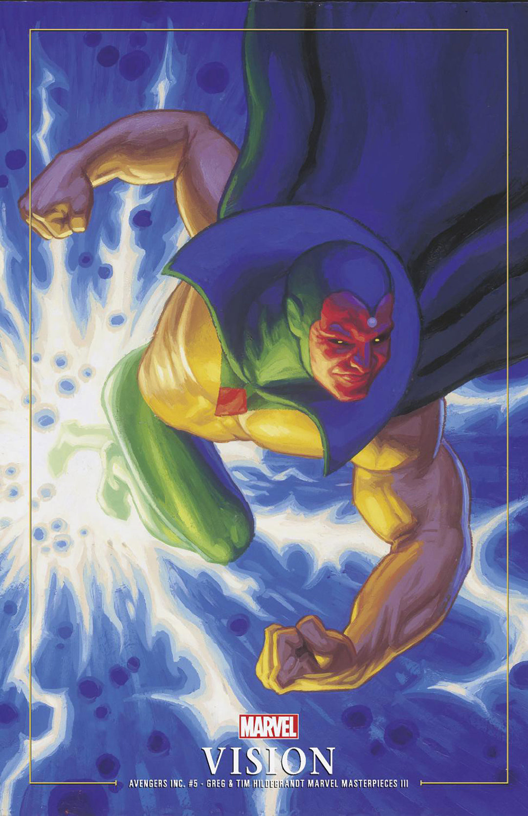 Avengers Inc. #5 Greg And Tim Hildebrandt Vision Marvel Masterpieces III Variant