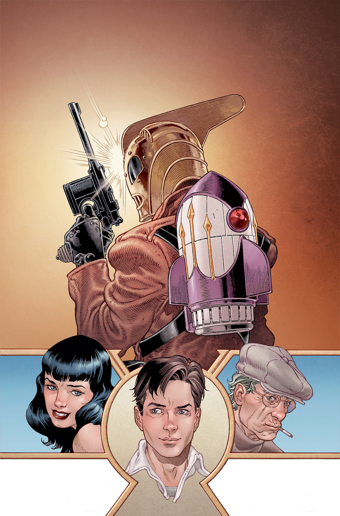 The Rocketeer: In The Den Of Thieves #1 Variant (1:10) Rodriguez Full Art Variant