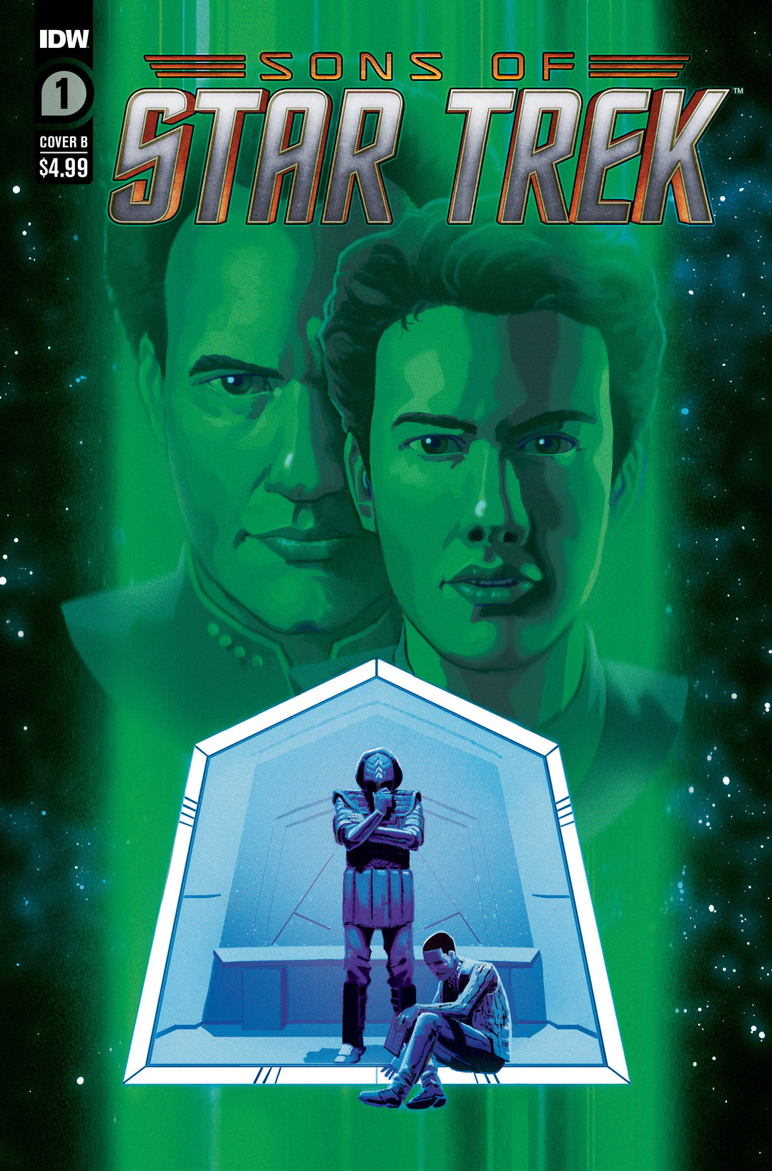 Star Trek Sons Of Star Trek #1 Variant B (Sherman)