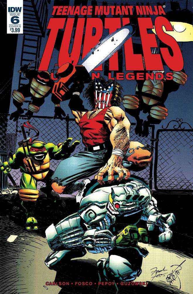 Teenage Mutant Ninja Turtles Urban Legends #6 Cover B Fosco & Larsen <BINS>