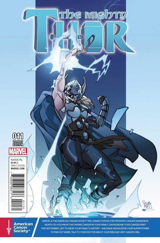 Mighty Thor (2015) #11 Prostate Awareness Month Variant <BIB24>