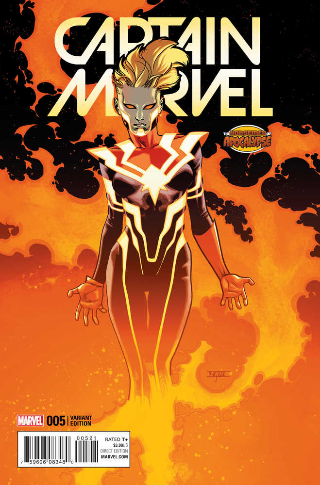 Captain Marvel (2016) #5 AOA Variant<BINS>