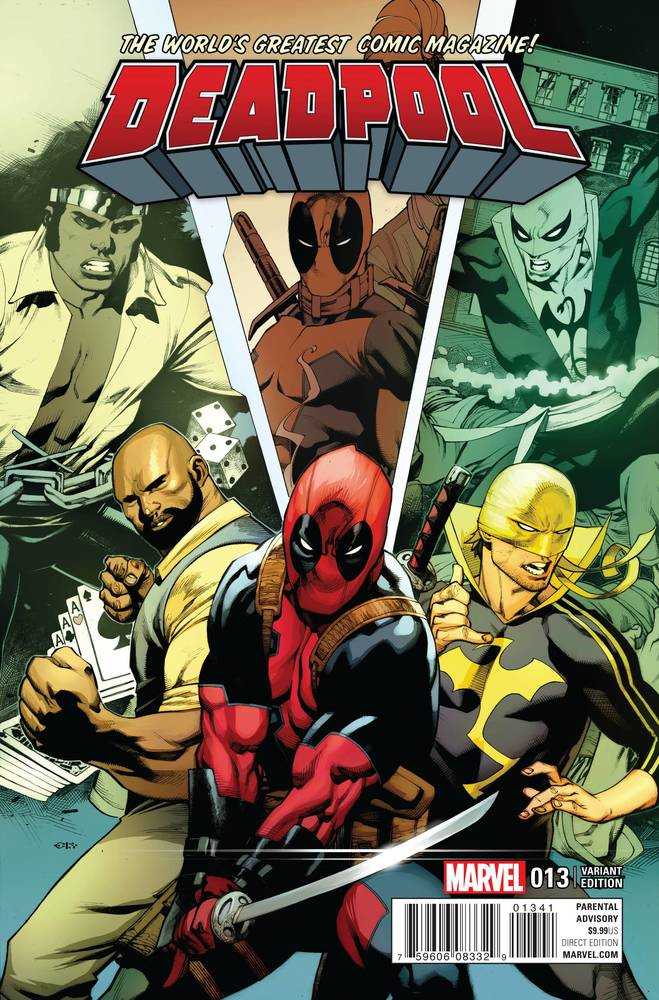 Deadpool (2016) #13 Stevens Power Man And Iron Fist Variant <BINS>