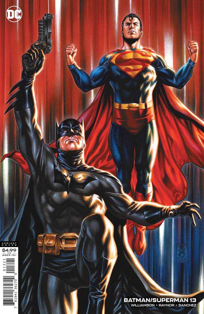 Batman Superman (2019) #13 Card Stock Mark Brooks Variant Edition <BINS>