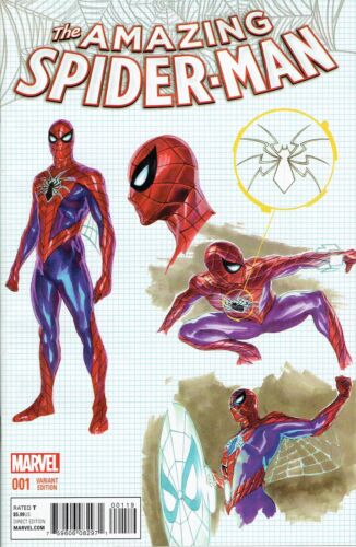 Amazing Spider-Man (2015) #1 Ross Design Variant 1:20 VF <OFC>