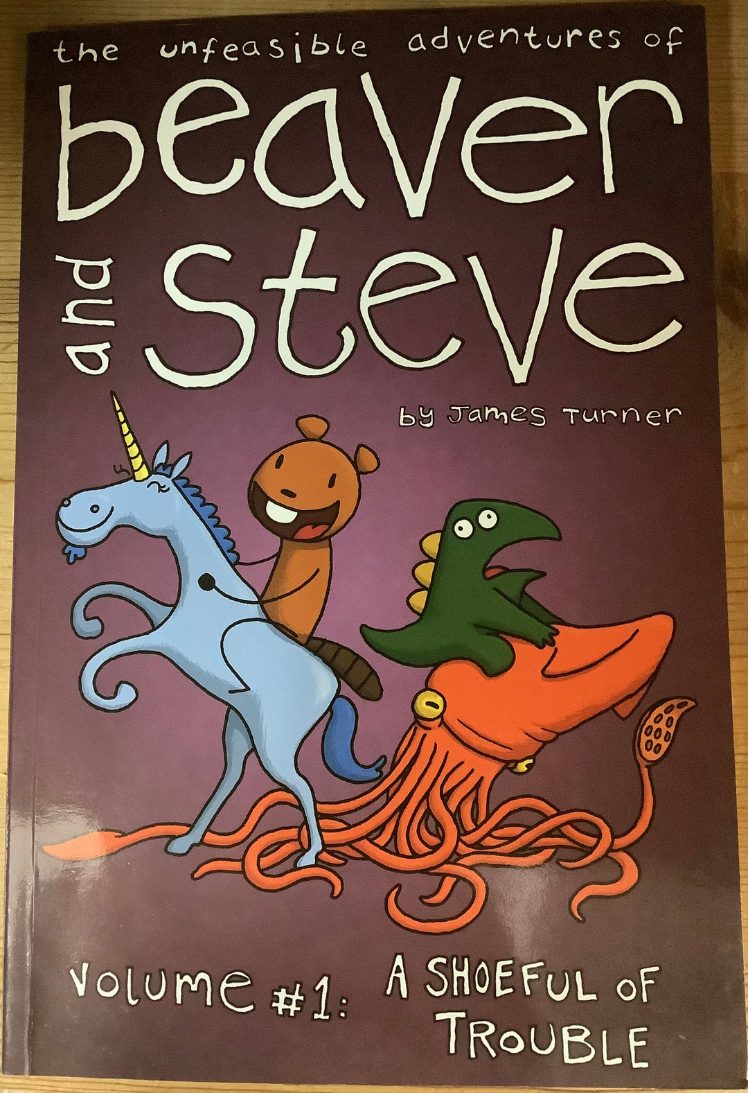 Beaver and Steve Vol #1 A Shoeful of Trouble Graphic Novel OXS-02