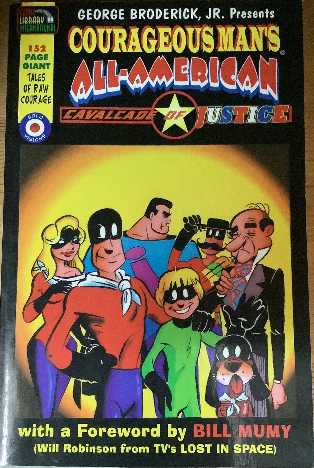 Courageous Man's All-American Cavalcade of Justice Graphic Novel OXS-02