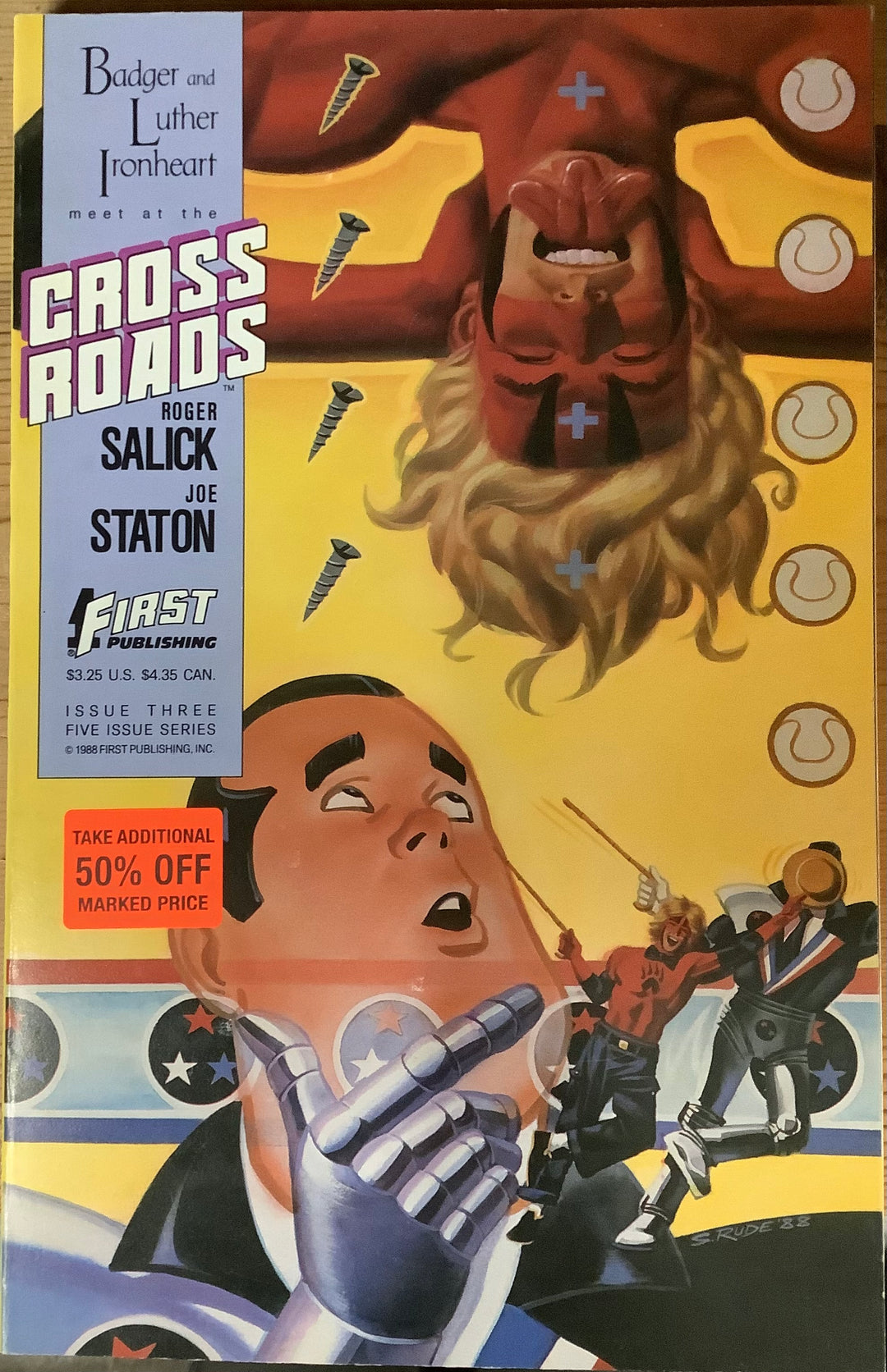 Crossroads #3 First Publishing Graphic Novel OXS-02