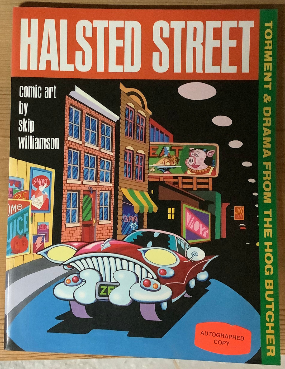 Halsted Street SIGNED Graphic Novel OXS-04