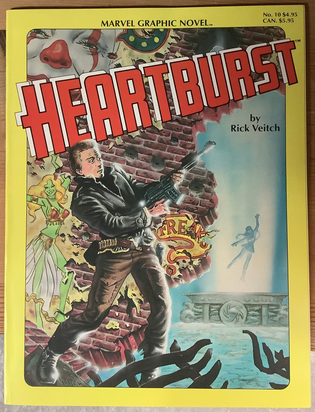 Heartburst Marvel Graphic Novel # 10 Comic OXS-04