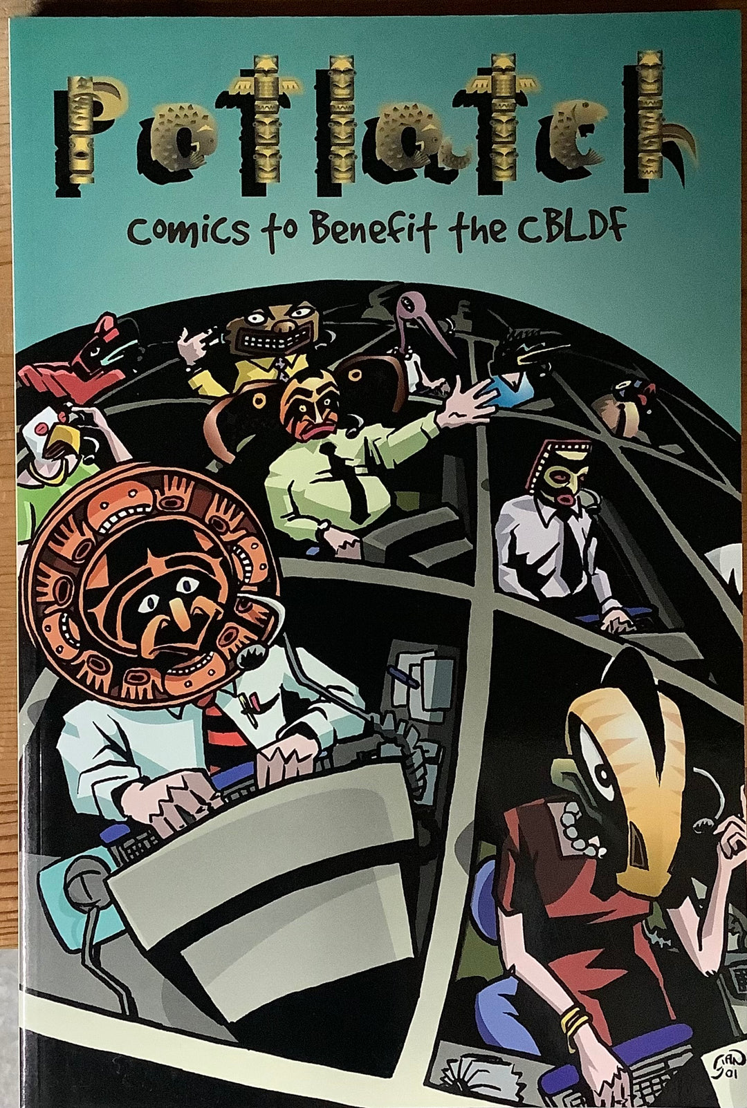 Potlatch: Comics to Benefit the CBLDF Graphic Novel OXS-07
