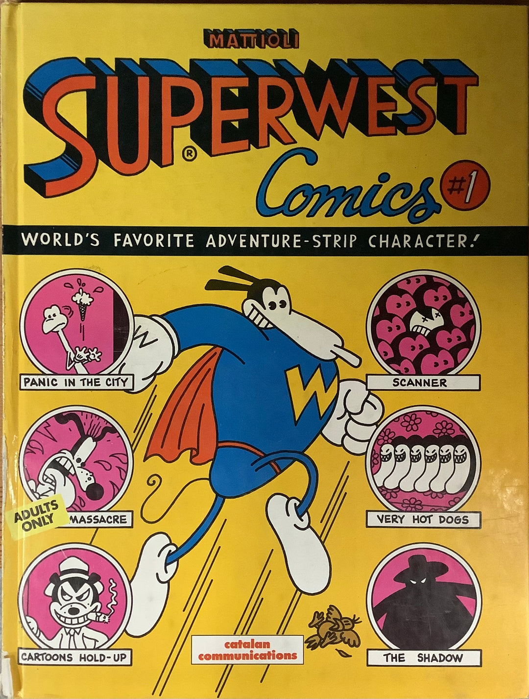 Superwest Comics #1 Graphic Novel OXS-11