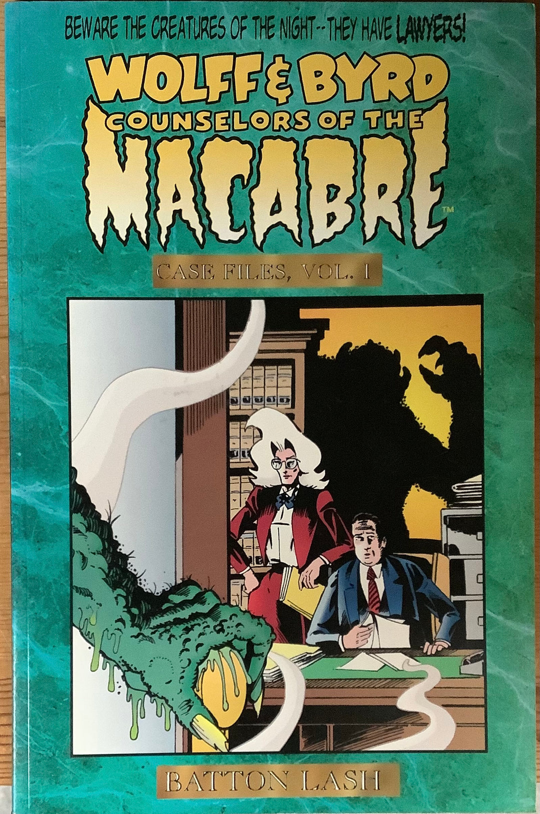Wolff & Byrd Counselors of the Macabre - Case Files Vol #1 Graphic Novel OXS-11