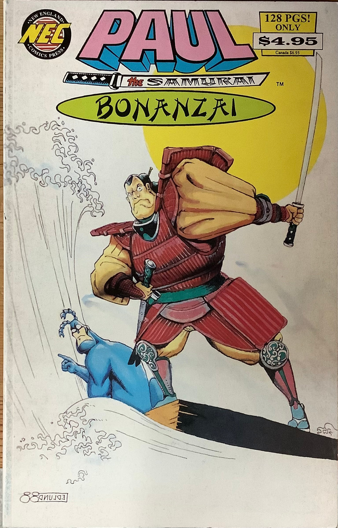 Paul the Samurai Bonanzai Graphic Novel OXS-12