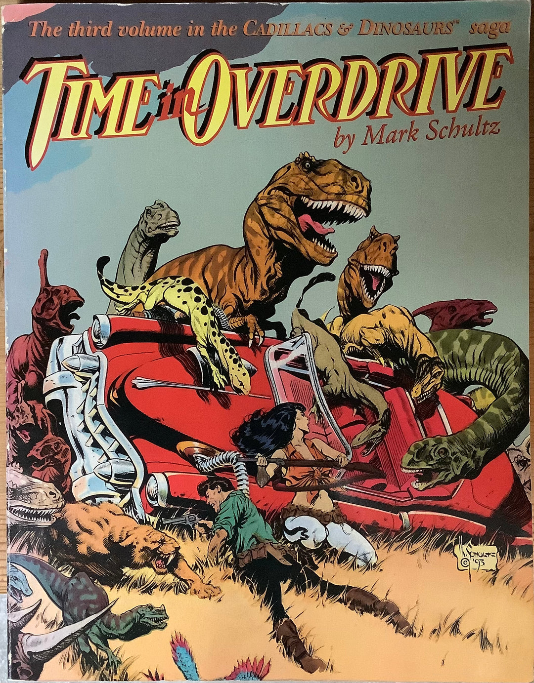 Time In Overdrive Vol #3 Graphic Novel OXS-12